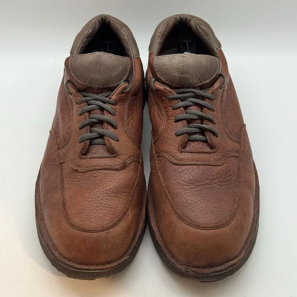 Footonic II Eva-Tech Walkabout Brown Leather Shoe Men 16 E6 Wide Lace Up Sneaker